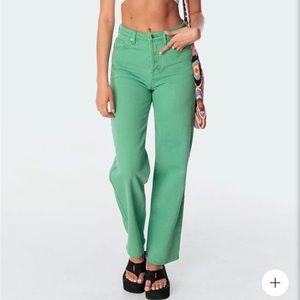 Edikted green pants